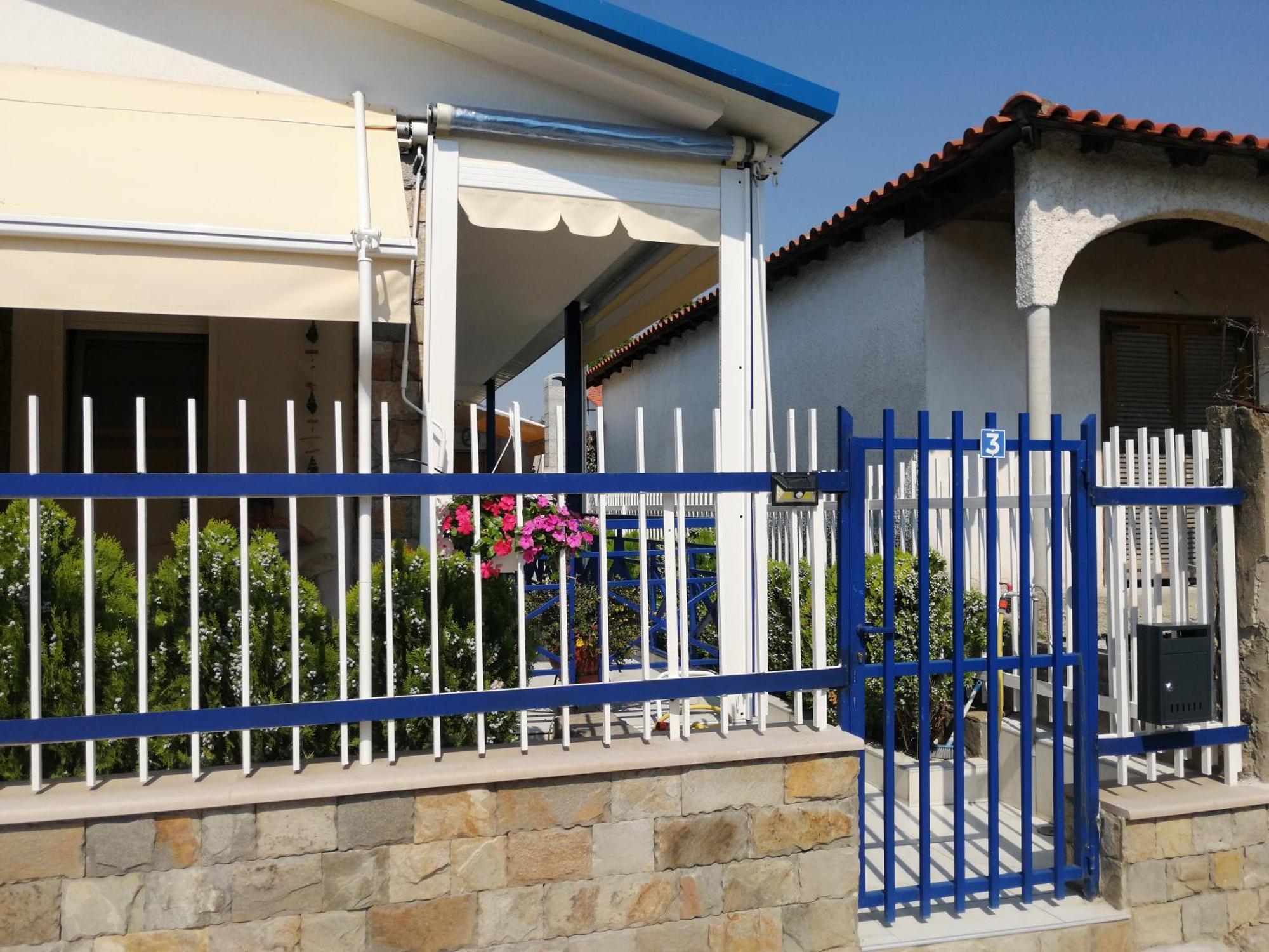 Villa Blue House Nea Kallikrateia Chambre photo